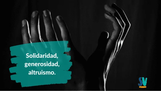 Altruismo ser más generoso y solidario