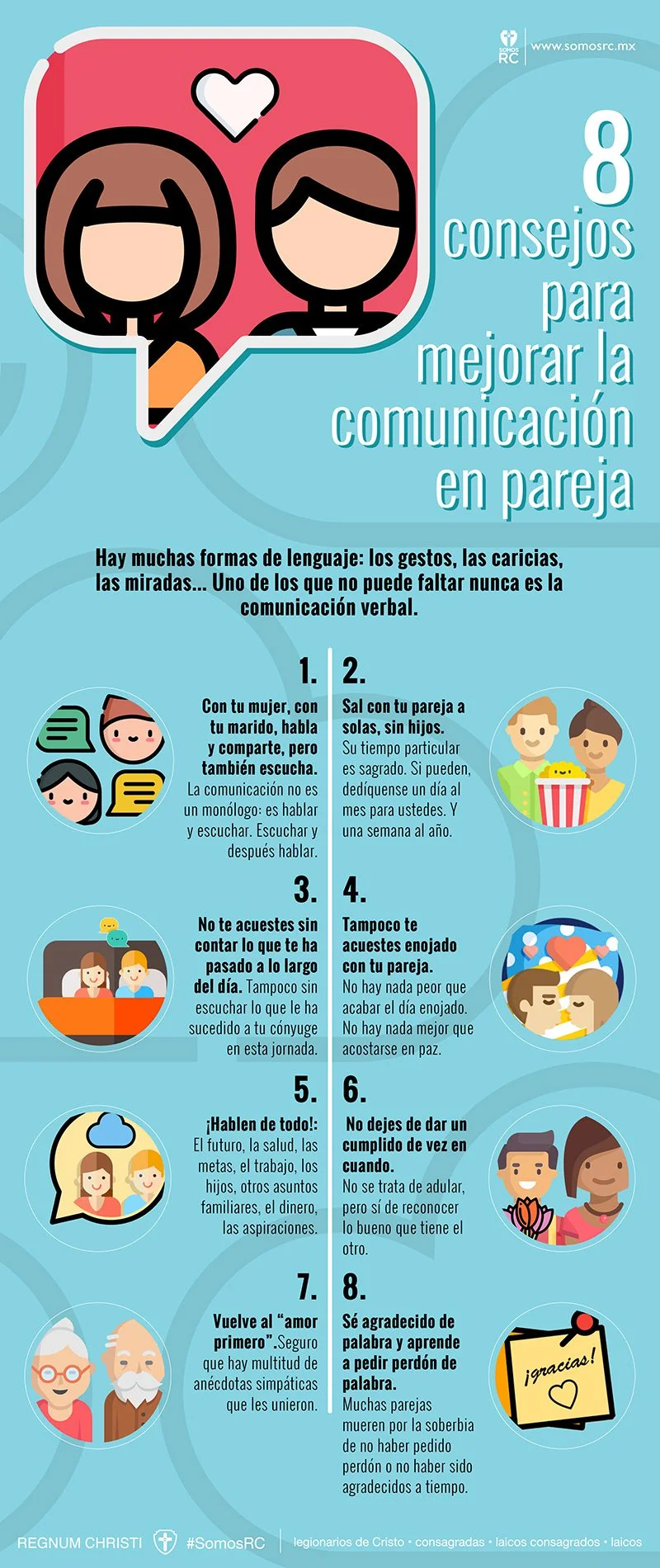10 dinámicas para mejorar comunicación en pareja