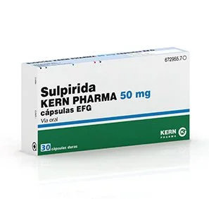 Sulpirida Kern Pharma 50 mg Solución eficaz vértigos