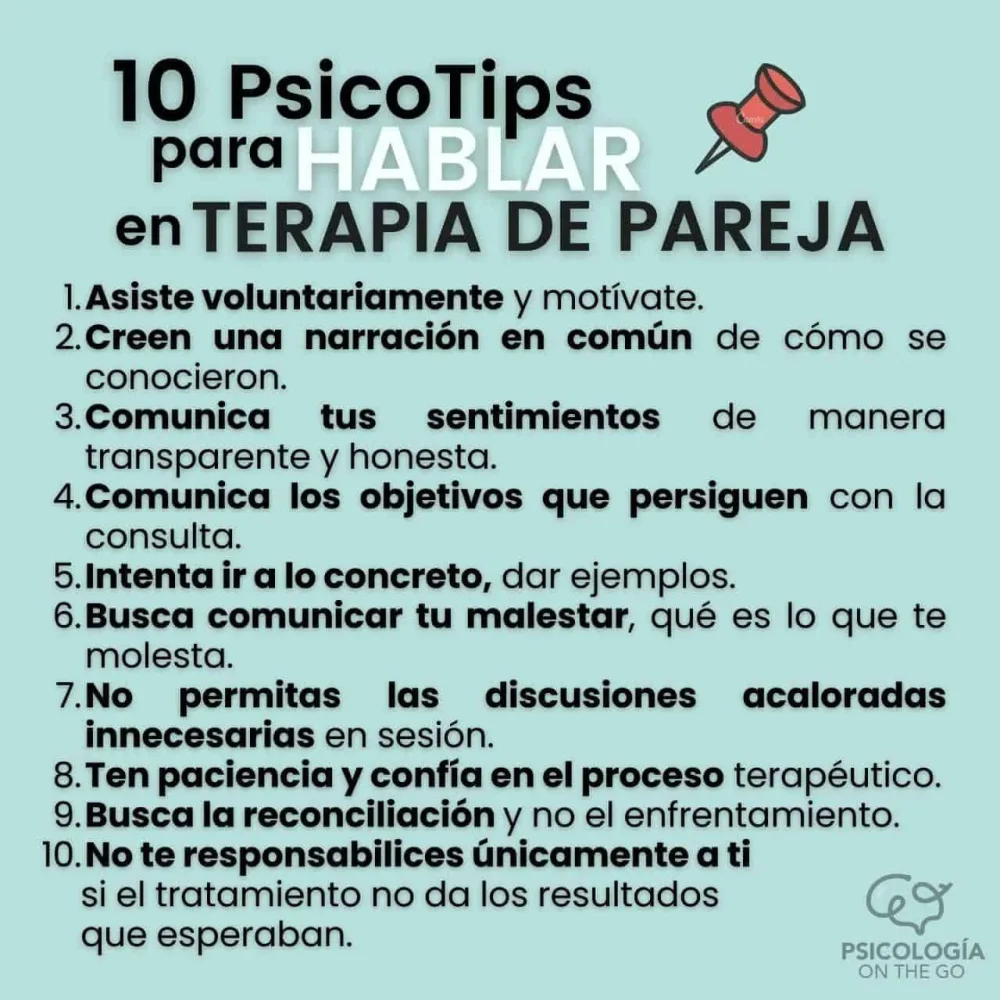 Herramientas para la reconciliación en terapia de pareja