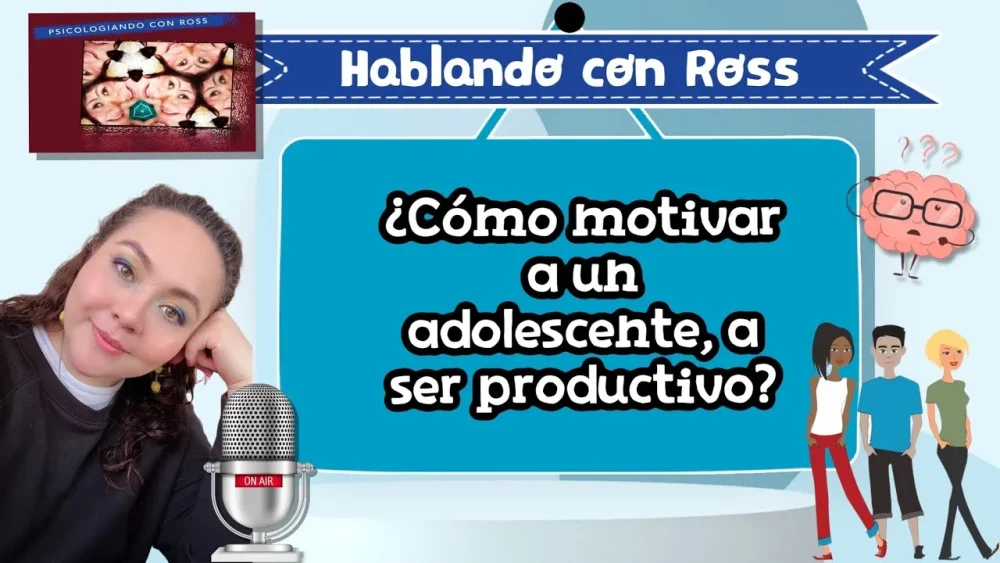 Motivar adolescente a estudiar y ser productivo