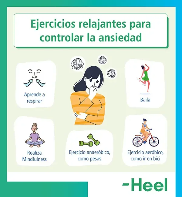 Controlar nerviosismo en el estómago