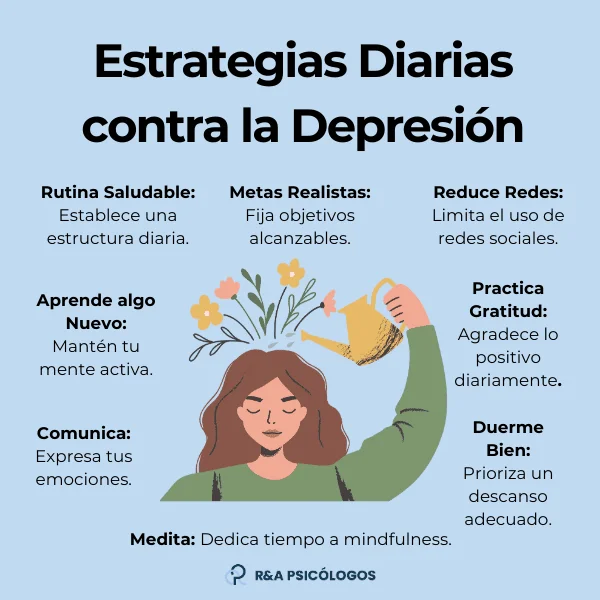 Consejos prácticos para superar la depresión