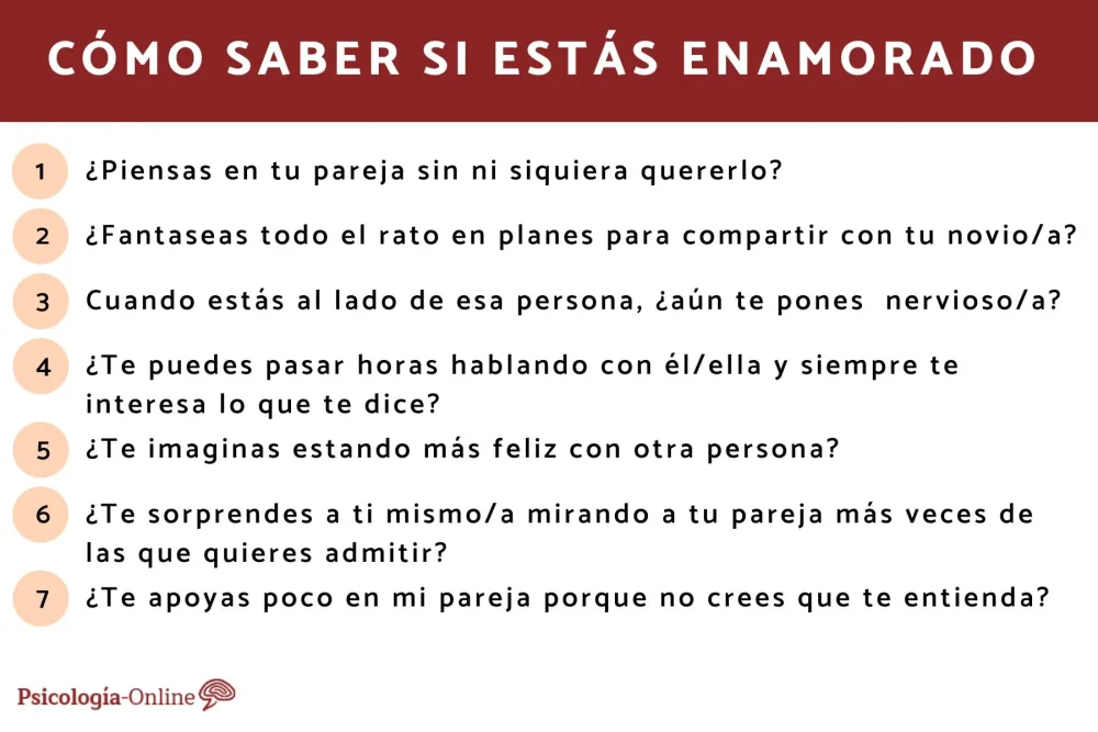 Señales para saber si aún estás enamorada