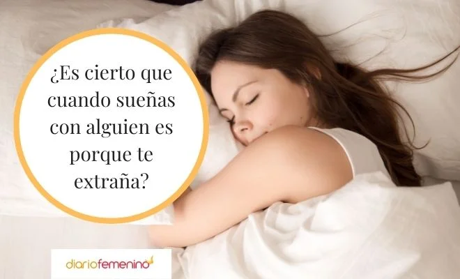 Vínculo poderoso Si sueñas con alguien esa persona también