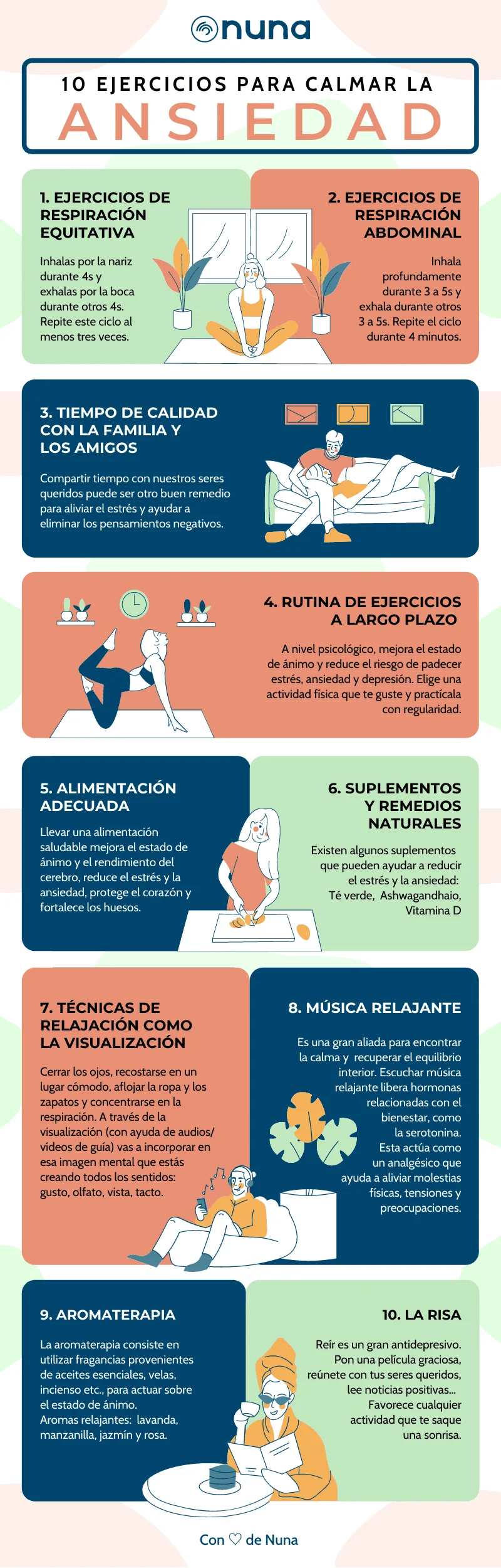 El tiempo aliado para curar la ansiedad