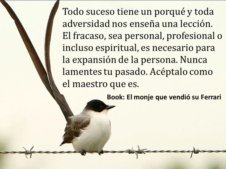 Frases inspiradoras del monje que vendió su Ferrari
