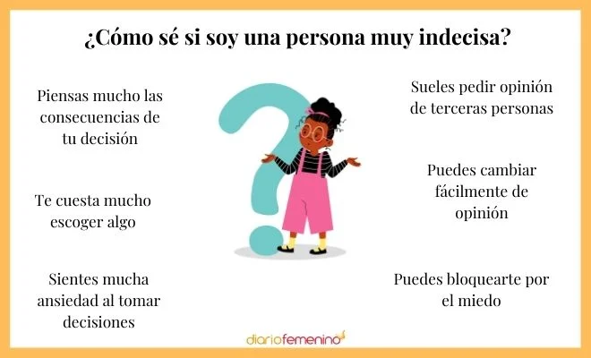 Comportamiento de una persona indecisa cómo actúa y decide