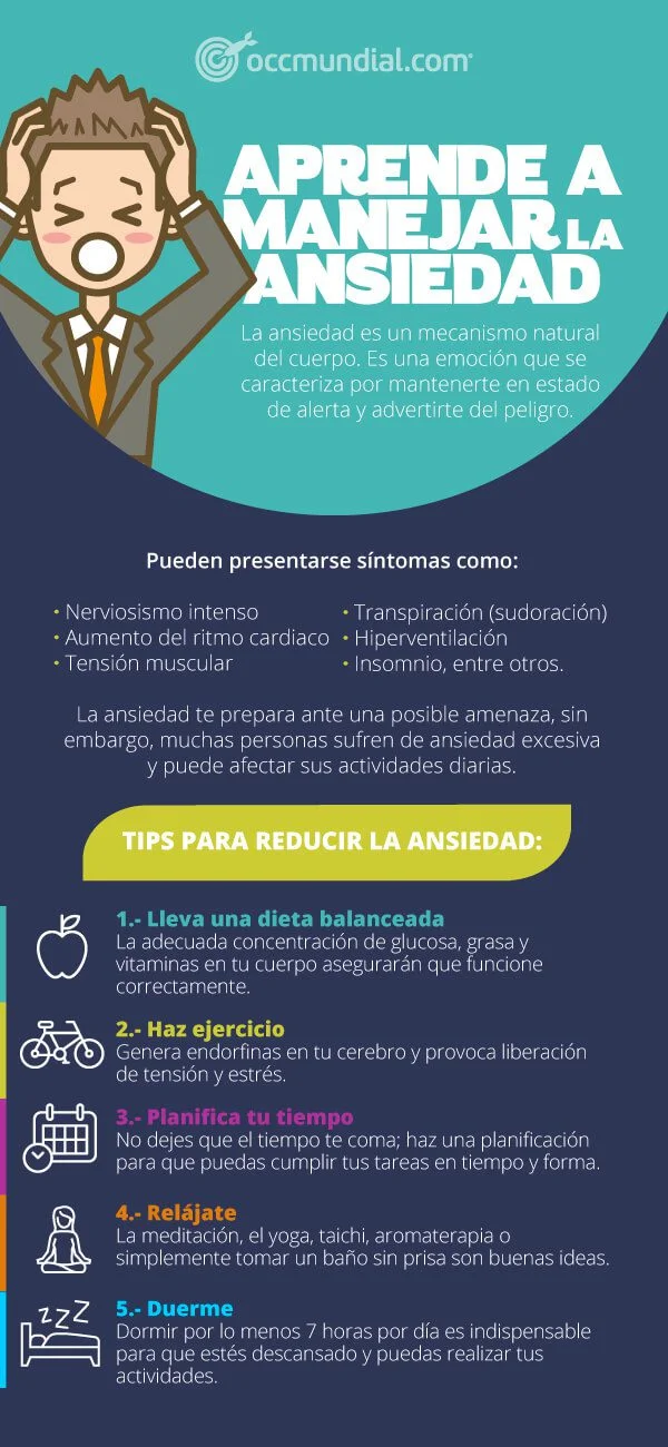 5 consejos para controlar la ansiedad laboral