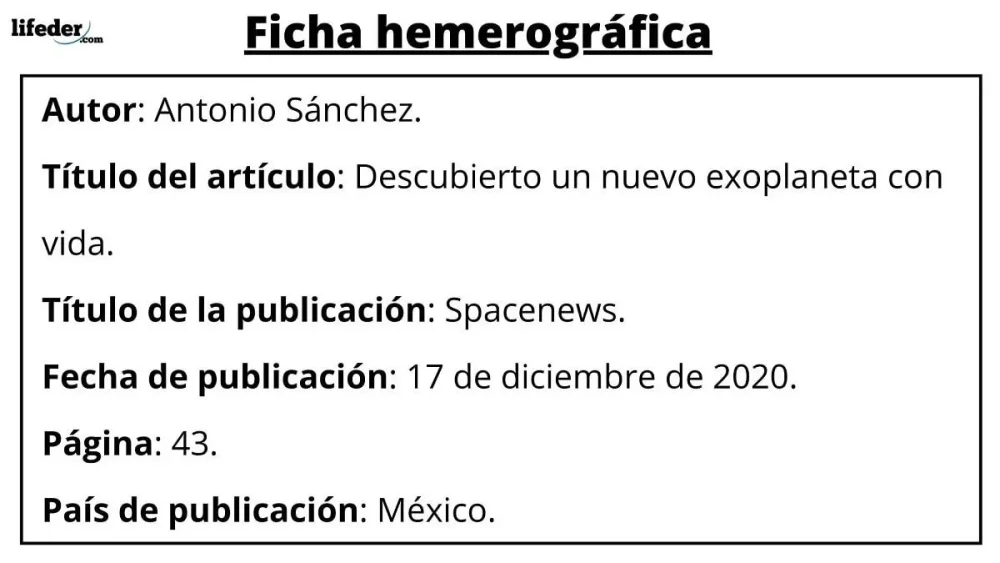 Definición y utilidad de la ficha hemerográfica