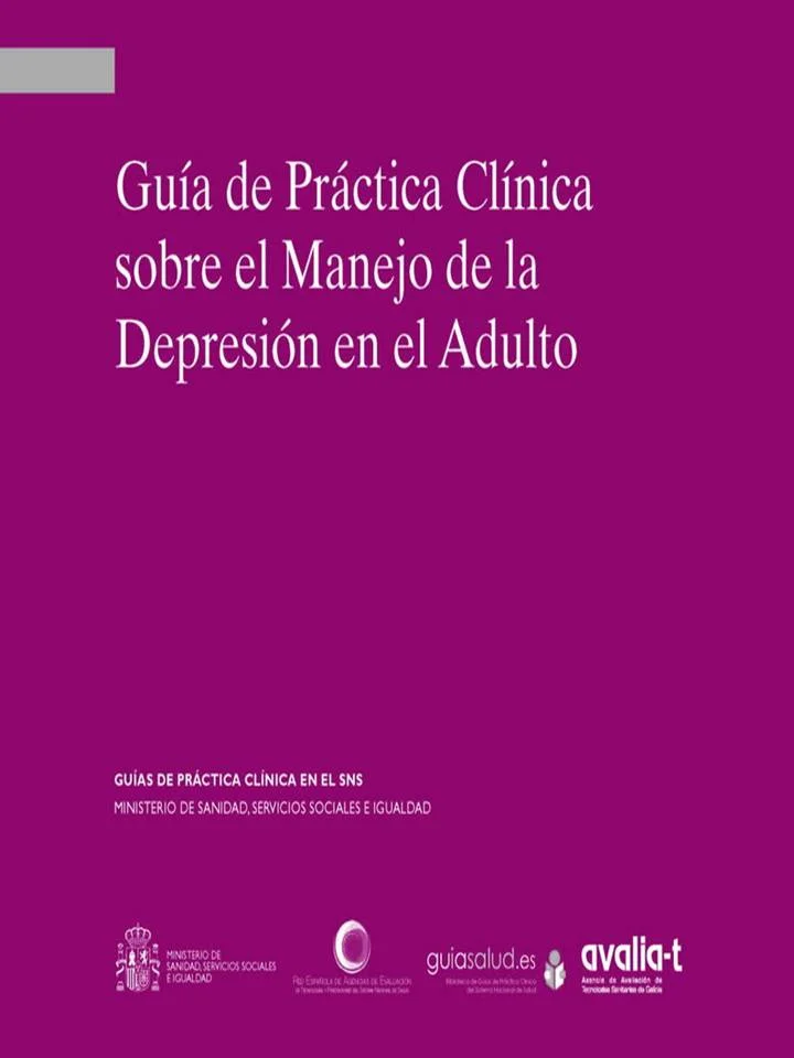 Terapia de apoyo y manejo de la depresión Guía práctica