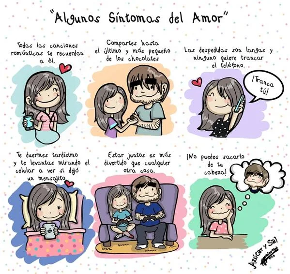 Síntomas de enamoramiento en mujeres